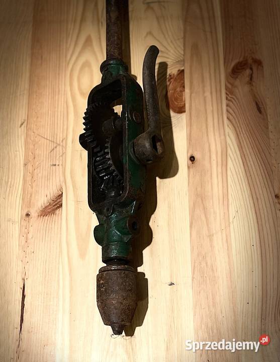 wiertarka ręczna vintage