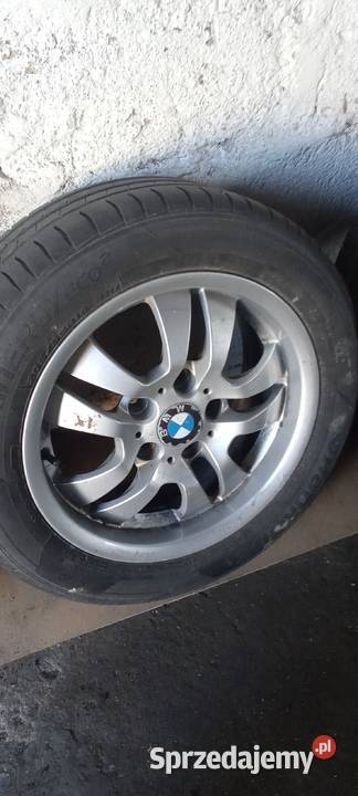 Sprzedam alufelgi BMW z oponami 20555 R16 Średnica 16" Wielgie