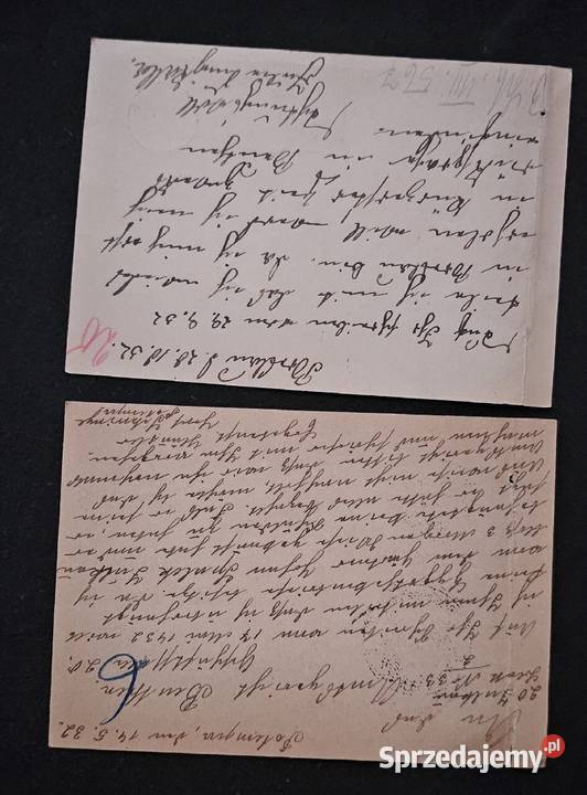 Karty Pocztowe 1900 roku Katowice