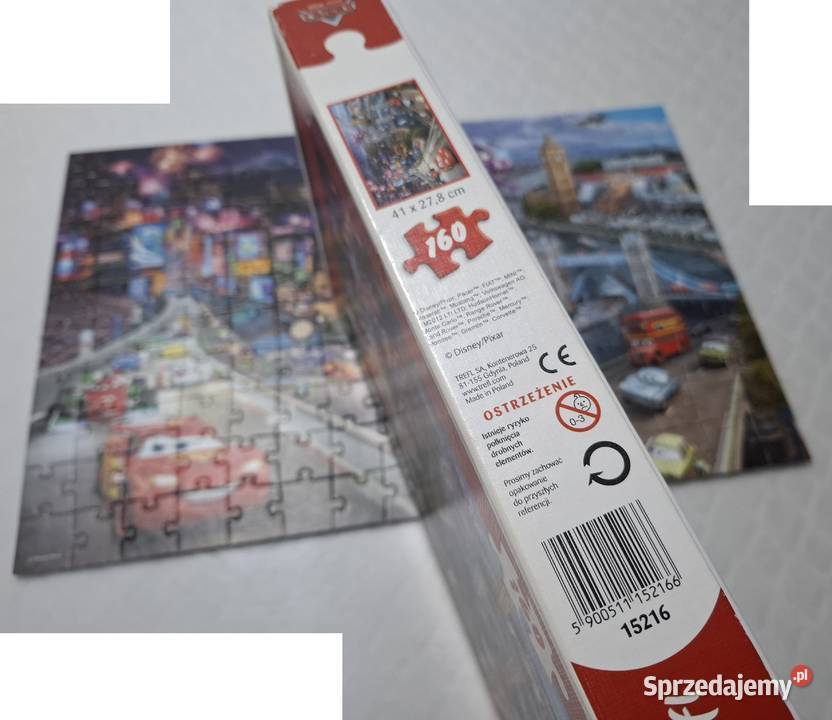 Auta 2 Cars 2 Kolaż 15216 Disney Trefl 160 Dla Dziecka Czeladź