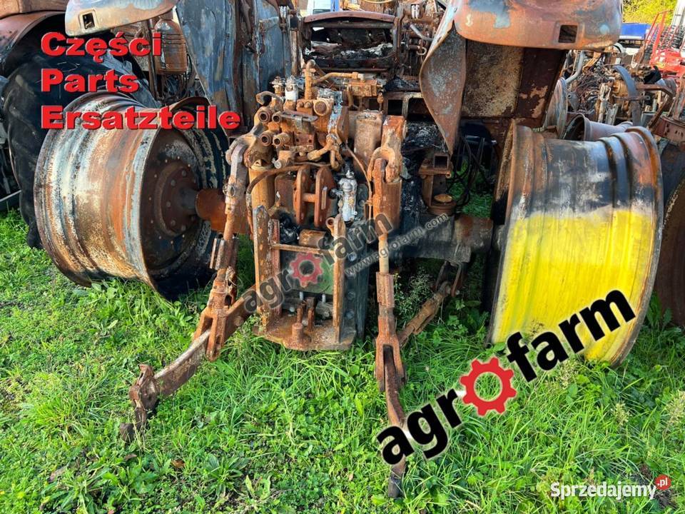 John Deere 6930 części silnik skrzynia biegów Byków
