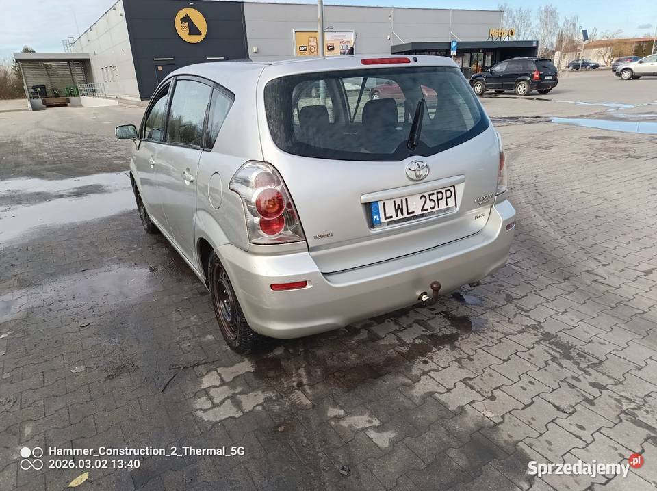 Toyota Corolla Verso 2006r 22 diesel 136 Samochody osobowe Włodawa sprzedam