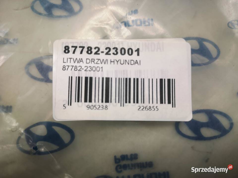 LISTWA DRZWI DOLNA PRAWY TYŁ HYUNDAI SCOUPE