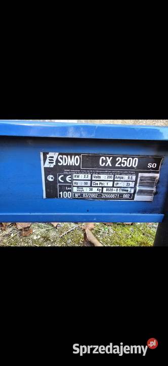 SDMO CX 2500 silnik hondy g200 Rok produkcji 2002 Kraśnik