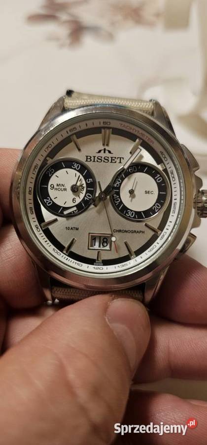 Zegarek SWISS MADE Bisset chronograph quartz Zegarki