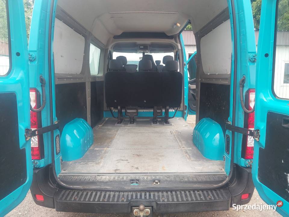Opel Movano 23 CDTi 150 2014r średni zadbany z 250000km wielkopolskie Pleszew
