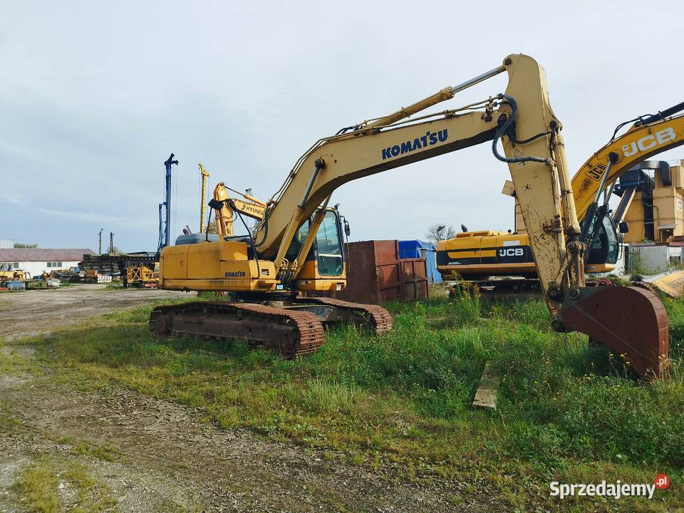 Syndyk sprzeda koparkę gąsienicową KOMATSU Szczecin