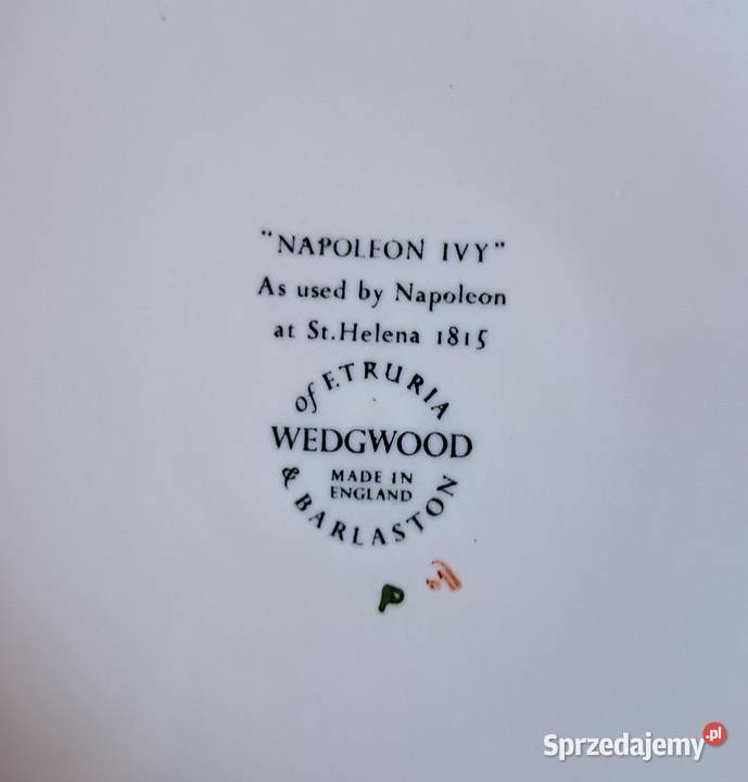 Wedgwood Napoleon Ivy duża misa salaterka 26