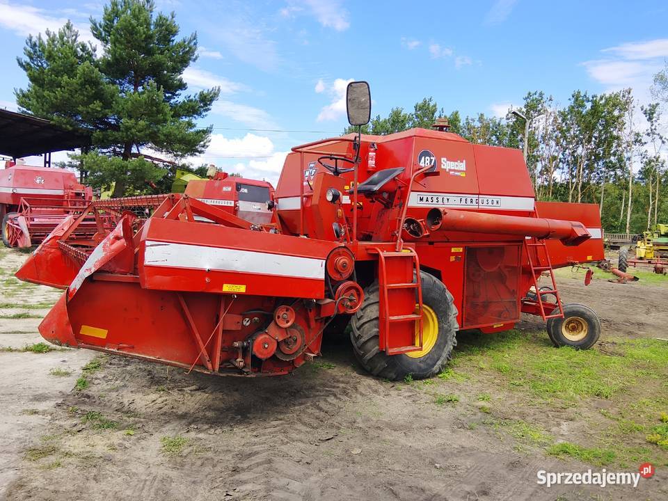 Kombajn Massey Ferguson 487 Specjal sieczkarnia Zwoleń