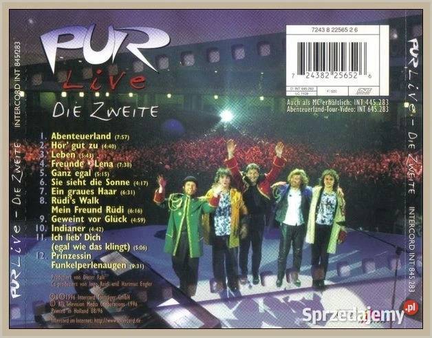 Pur Live Die Zweite Album CD Krynica-Zdrój