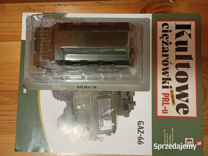 GAZ 66 K66 wojskowy deagostini 143 Kultowe mazowieckie Warszawa