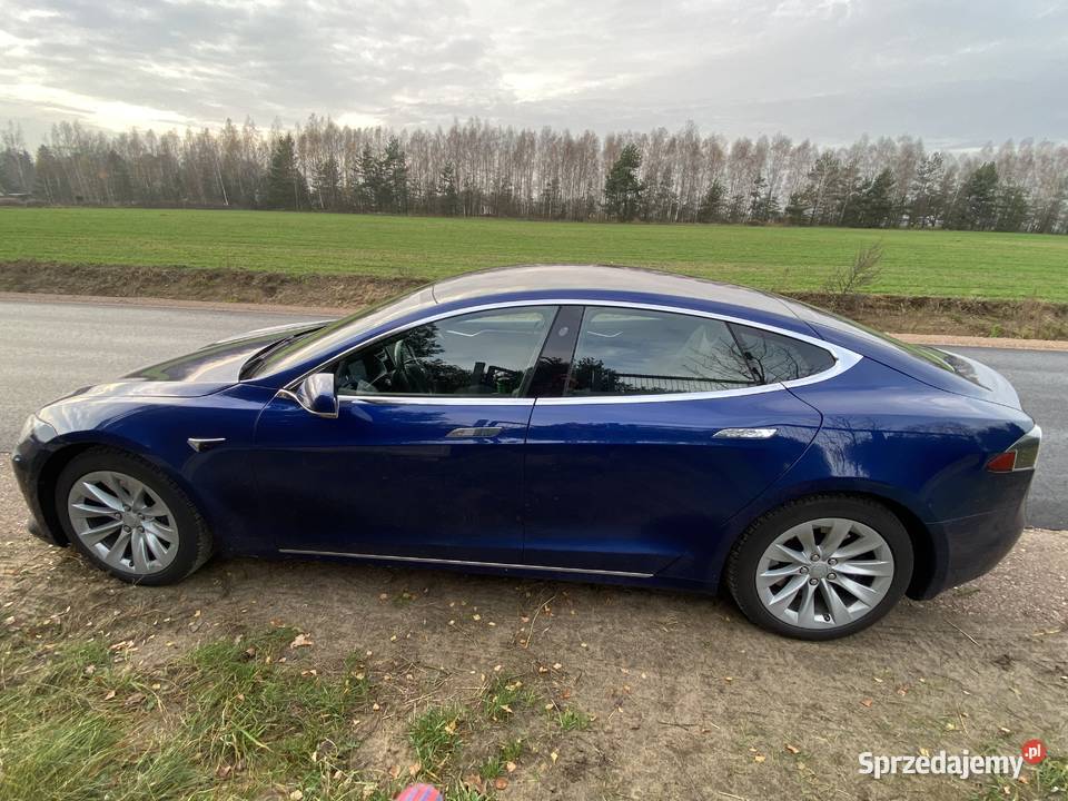 Tesla S 75 120 przebieg 2017 Warszawa