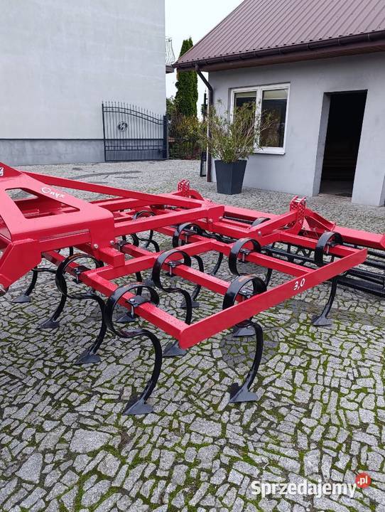 Ciężki kultywator ząb 70x12 uprawowy 25m 6m Wałcz