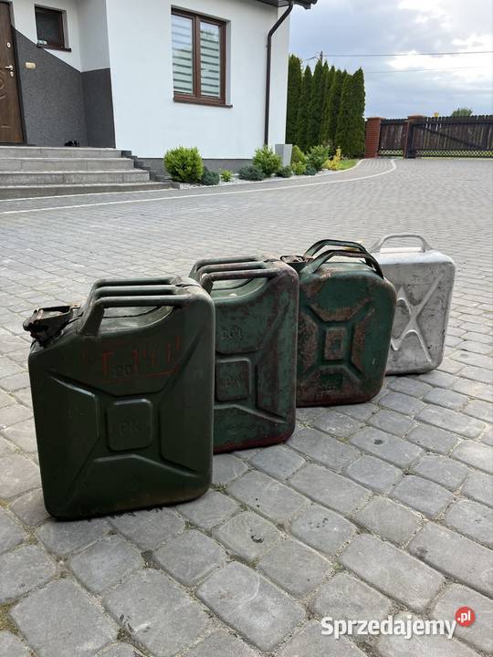 karnistry metalowe i aluminiowe prl 20l