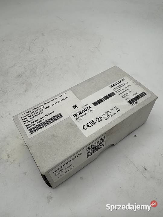 Balluff BOS0074 BLE 18MBA1LTS4C Czujnik mazowieckie Warszawa