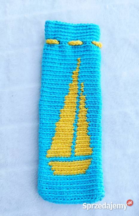 Etui na okulary crochet ręcznie robiony Piotrków Trybunalski