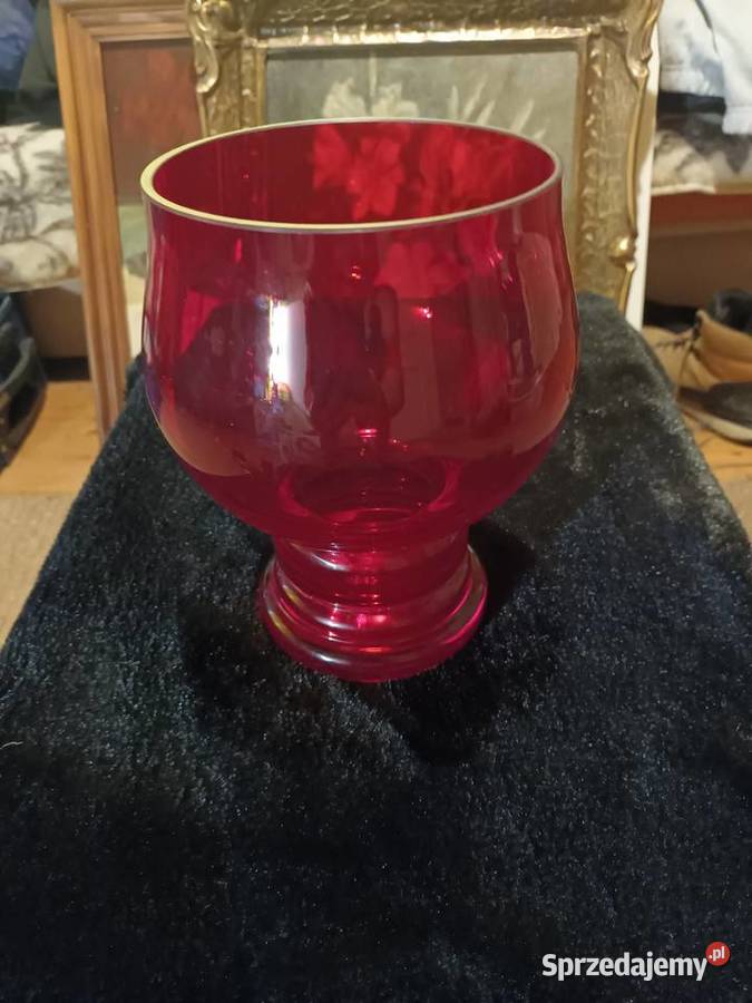 Kielich artystyczny Porcelana i szkło