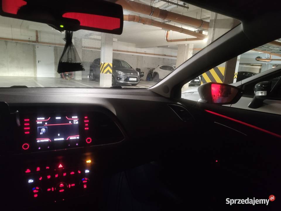 Seat Leon 3 20Tdi 150 FR 2015r światła przeciwmgielne Kraków