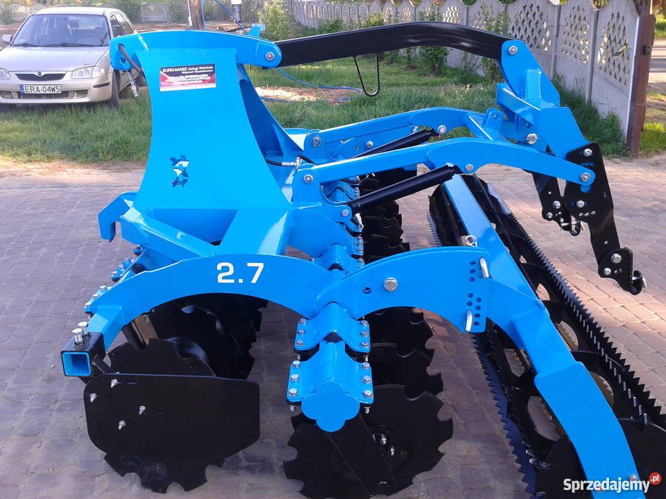 Brona Talerzowa z hydropakiem Agregat siewny 250 podlaskie sprzedam