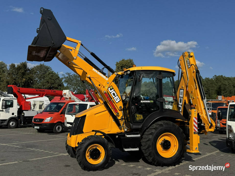 standardowa JCB 3CX Joystick Szybkozłącze Tył Koparko ładowarki Widełki