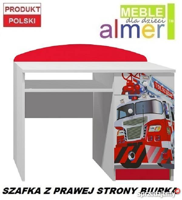 STRAŻ POŻARNA 13 B10 biurko dziecięce 100x50 w74 Łódź sprzedam