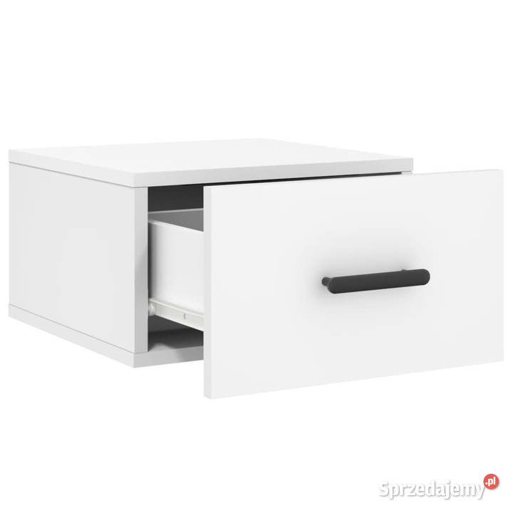 Wiszące szafki nocne 2 białe 35x35x20 WM829837 Warszawa
