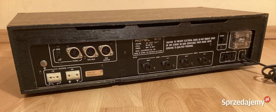 Amplituner Wzmacniacz ROTEL RX152 SPRAWNY ładny Gdynia