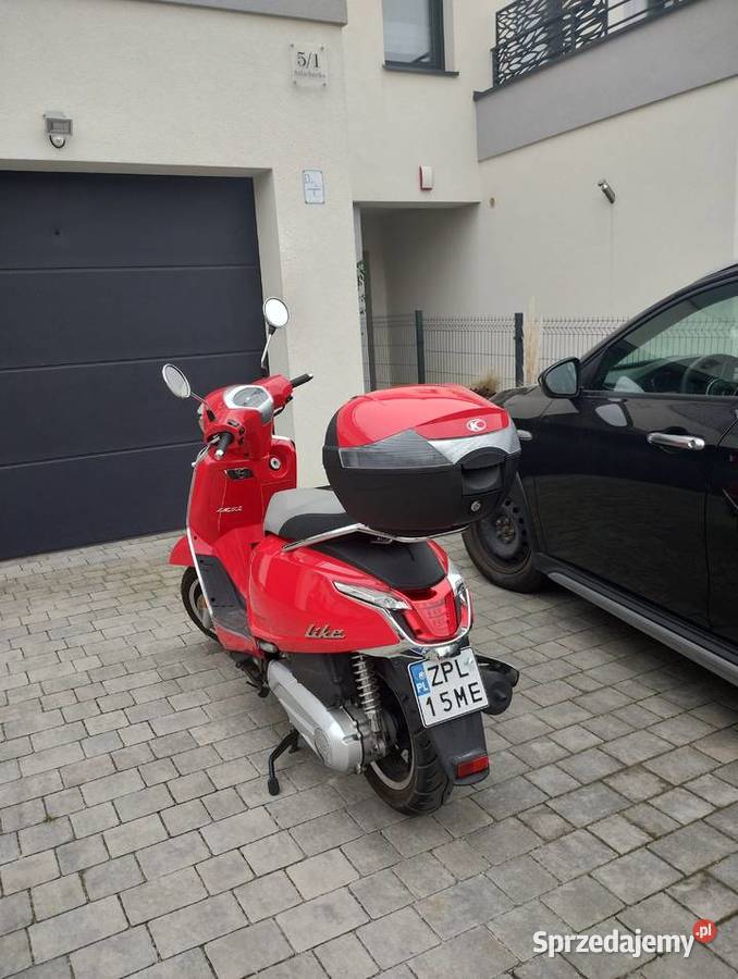 Skuter Kymco Like 125 nieuszkodzony Szczecin