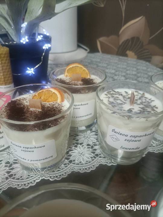 Świeca zapachowa sojowa 100 ekologiczna 200ml wielkopolskie