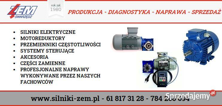 Silnik BESEL 055kW z motoreduktorem i Poznań