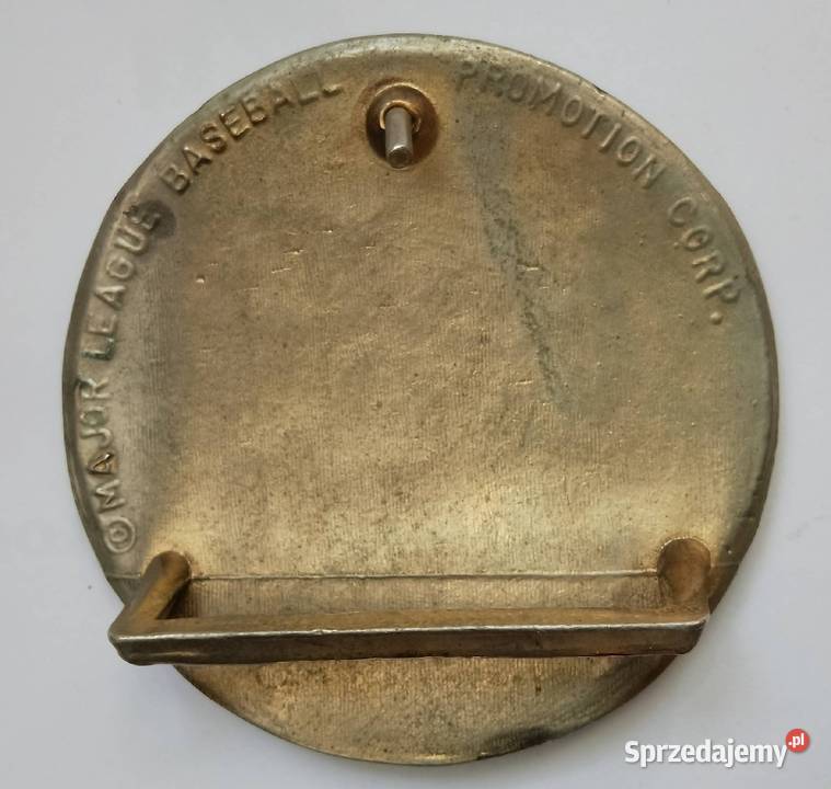 Złota klamra do paska SOX MLB