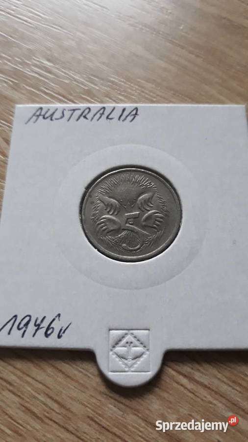5 Centów Australia 1966 i 1976 r wielkopolskie Konin sprzedam