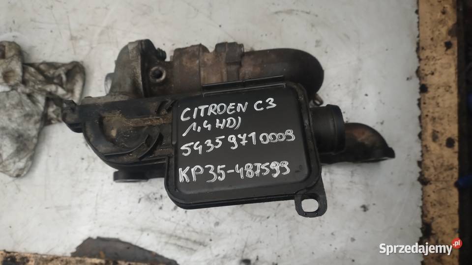 CITROEN C3 14 HDI turbosprężarka 54359710009 Kielce sprzedam