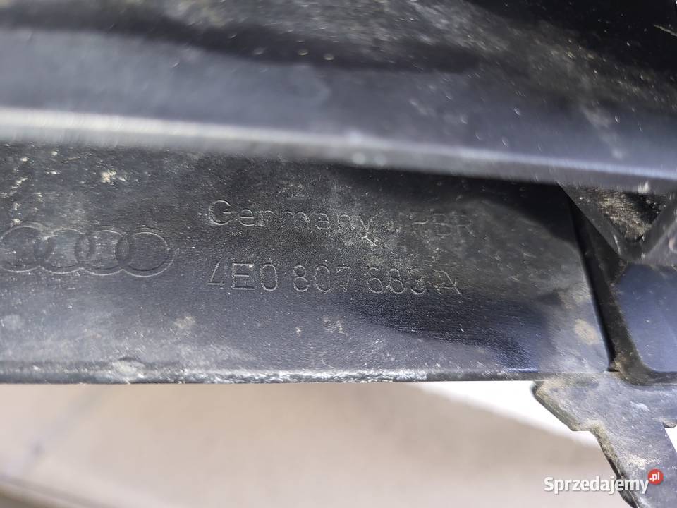 Audi OE 4E0807683A kratka zderzaka przedniego osobowe Szczecin