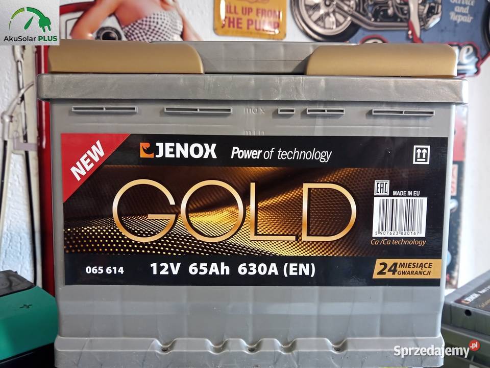 Akumulator Jenox Gold 65Ah 630A P