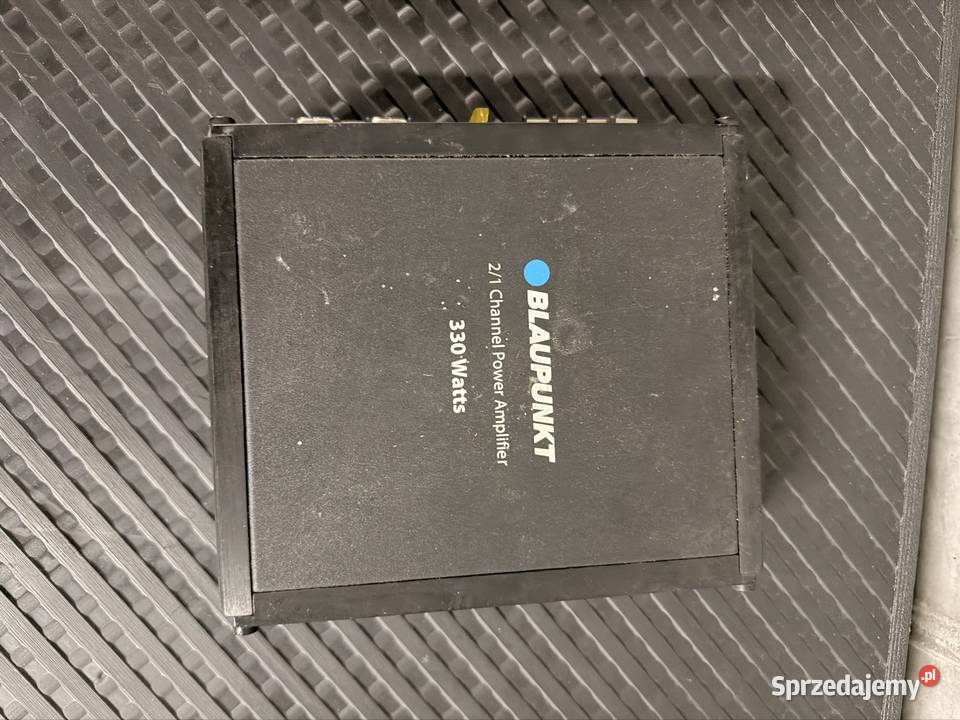 Skrzynia Basowa Subwoofer Blaupunkt wzmacniacz
