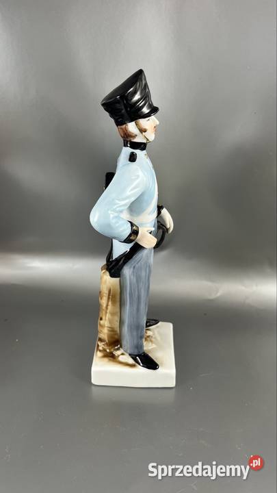 Porcelanowa figurka żołnierza Zielona Góra