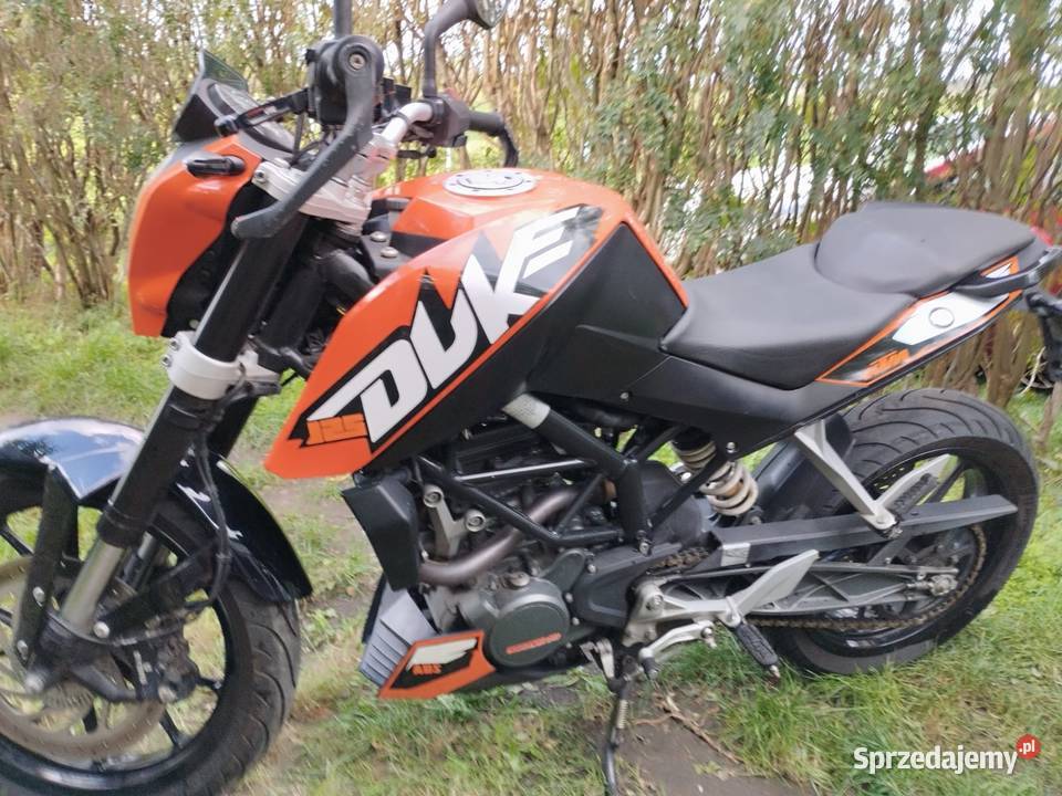 KTM DUKE 125 2016r Gniewkowo sprzedam