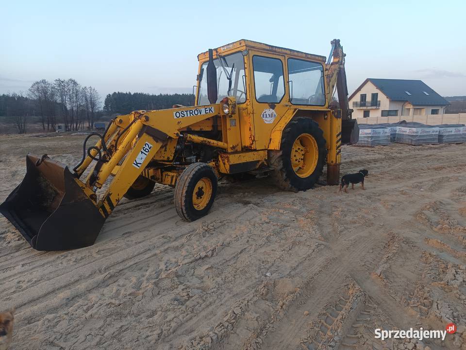 Koparko ładowarka Ostrówek k162 nie świętokrzyskie Wodzisław sprzedam