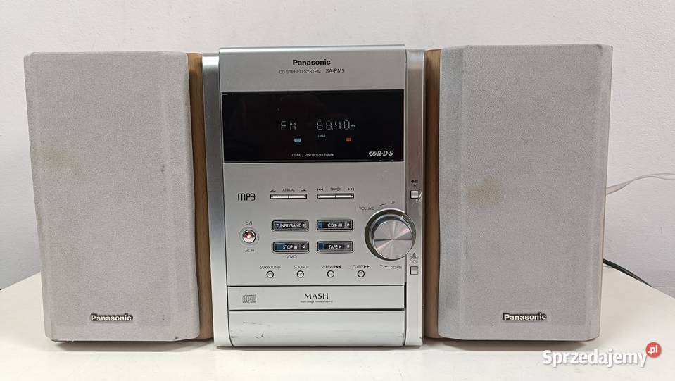 PANASONIC SAPM9 wieża stereo bez pilota wielkopolskie Poznań sprzedam