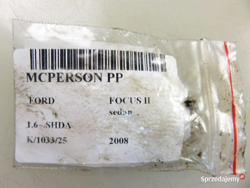MCPERSON PRAWY PRZEDNI FORD FOCUS II 16 334839