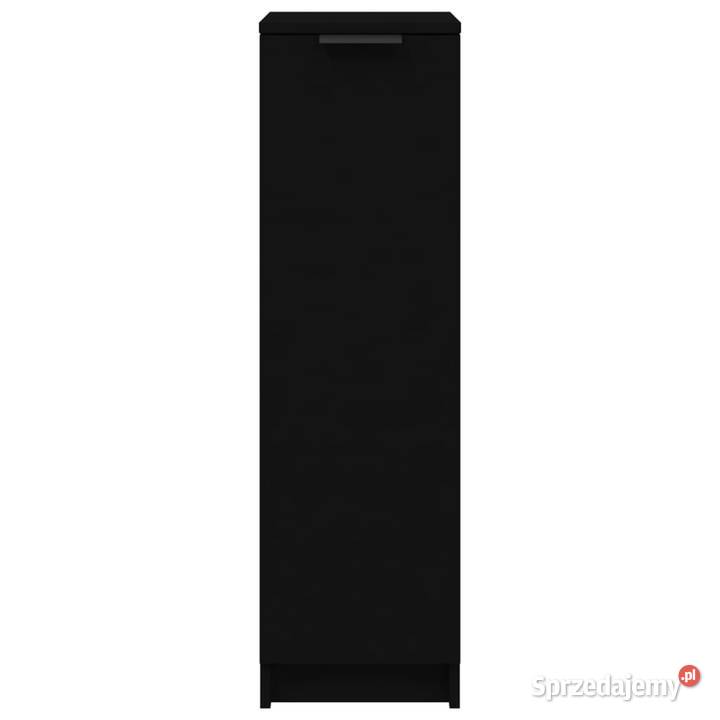 Szafka na buty czarna 30x35x100 materiał