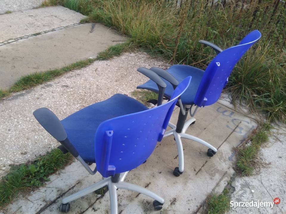 Dwa krzesła biurowe obrotowe Sitag lubelskie Lublin