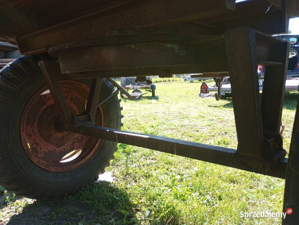 Przyczepa platforma 185x4 rolnicza podloga Kałowice