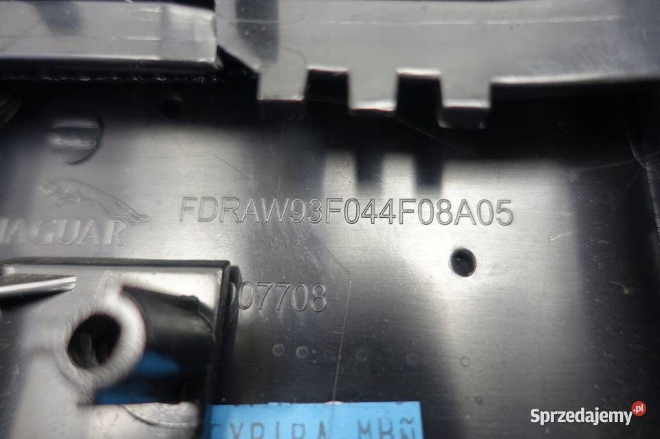 Jaguar XJ X351 OSŁONA PÓŁKA DESKI ROZDZIELCZEJ Rudka