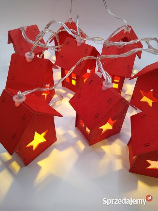 Światełka Domek Domki Led Girlanda Łańcuch pomorskie Gdańsk