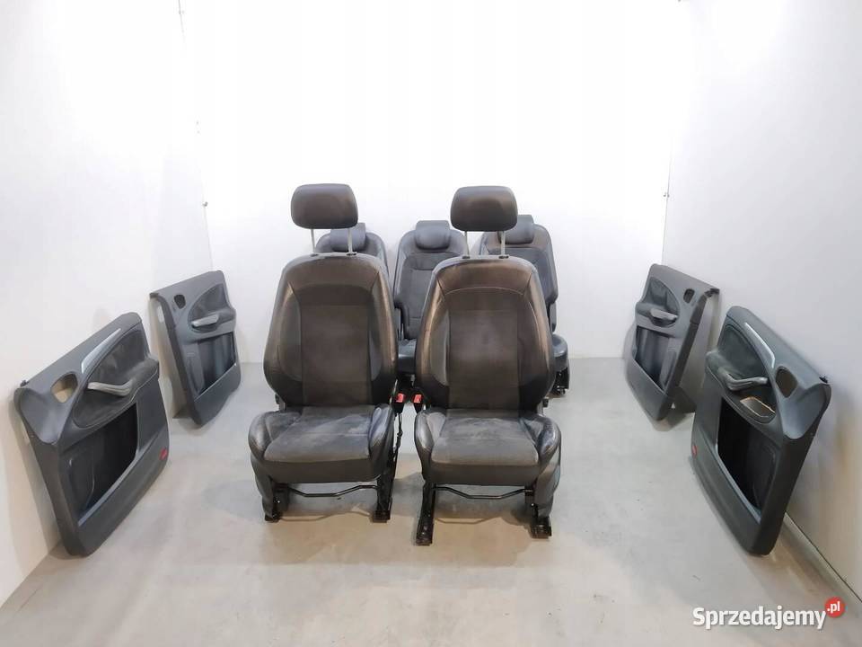 FOTELE PRZÓD II RZĄD BOCZKI MK1 PÓŁSKÓRA Ford S sprzedam