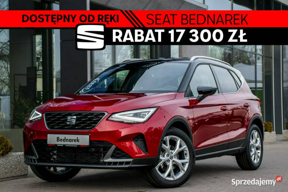 Seat Arona FR 10 TSI 115 relingi dachowe Łódź