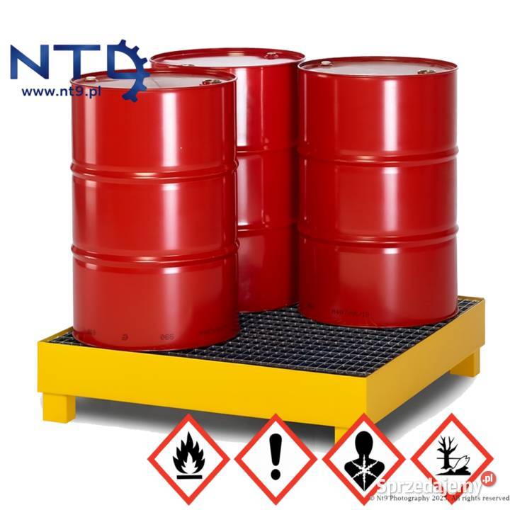 Wanna wychwytowa ociekowa czterech beczek 200l l Biznes i Przemysł Bielsko-Biała