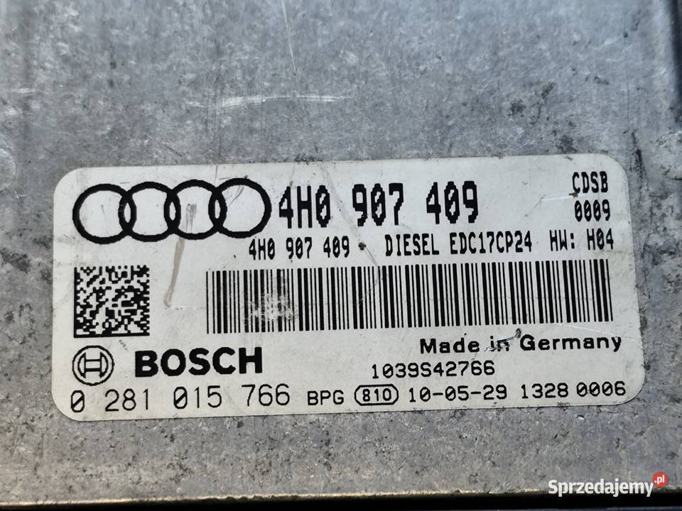 Audi A8 D4 42tdi Komputer Sterownik Silnika Ecu